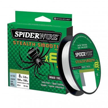 Modèle SpiderWire Stealth Smooth 8 Braid - Translucent