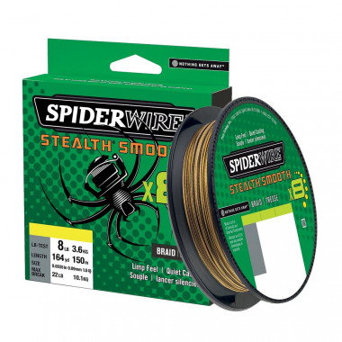 Modèle SpiderWire Stealth Smooth 8 Braid - Camo
