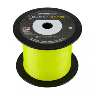 SpiderWire 4 Braid - Yellow 1800mt