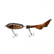 Abu Garcia Svartzonker McMio Slow Sink 240mm Brown Black with Glitter