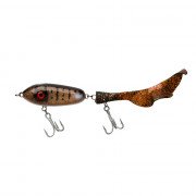 Abu Garcia Svartzonker McMio Slow Sink 240mm Brown Black with Glitter